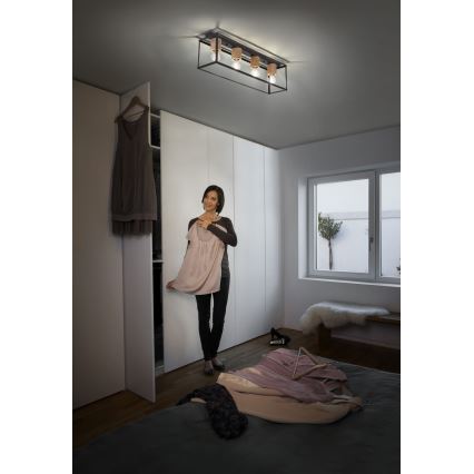 Ledvance - Полилей за повърхностен монтаж DECOR 4xE27/15W/230V