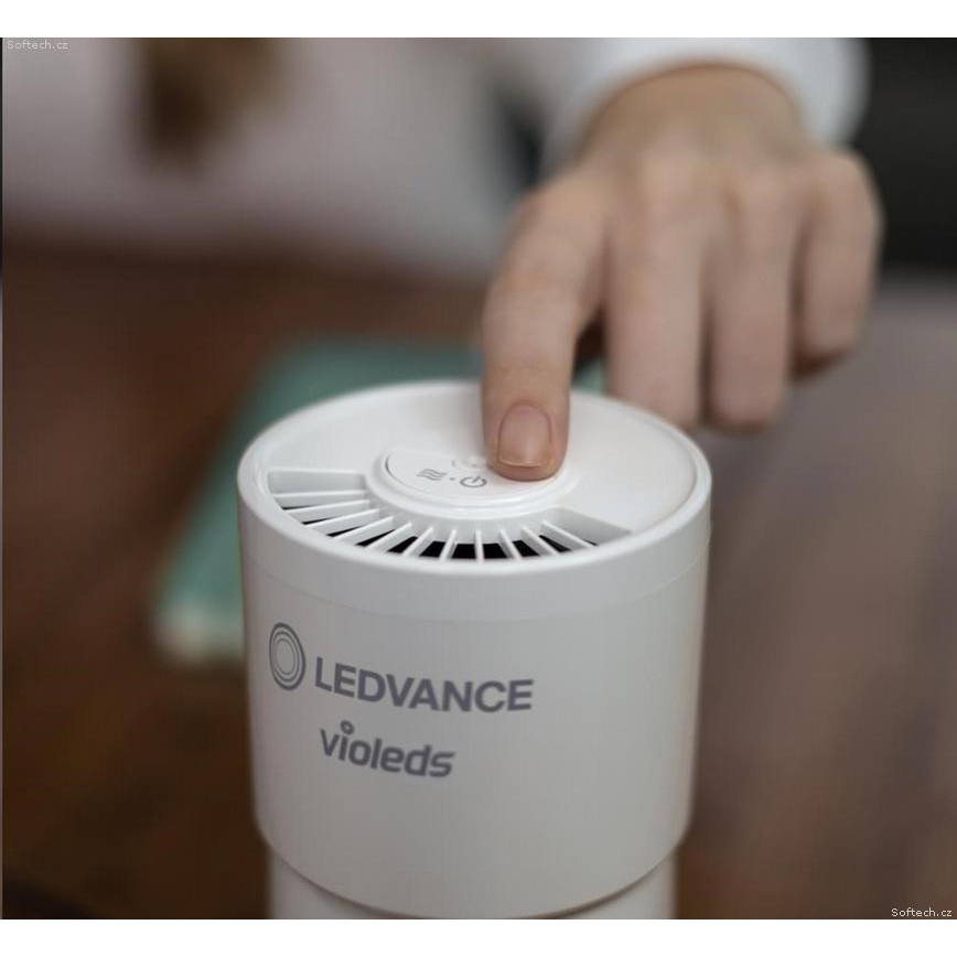 Ledvance - Преносим пречиствател за въздух с HEPA филтър PURIFIER UVC/4,5W/5V USB