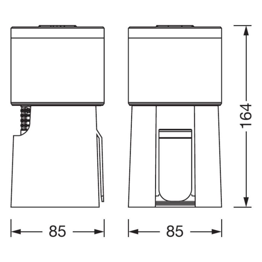 Ledvance - Преносим пречиствател за въздух с HEPA филтър PURIFIER UVC/4,5W/5V USB