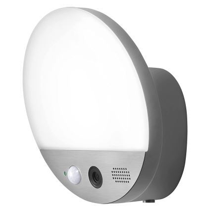 Ledvance - LED Външно стенна лампа със сензор и камера SMART+ LED/15W/230V Wi-Fi IP44