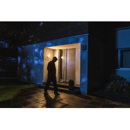 Ledvance - LED Външно стенна лампа със сензор и камера SMART+ LED/15W/230V Wi-Fi IP44