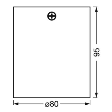 Ledvance - Спот SPOT 1xGU10/7W/230V бял