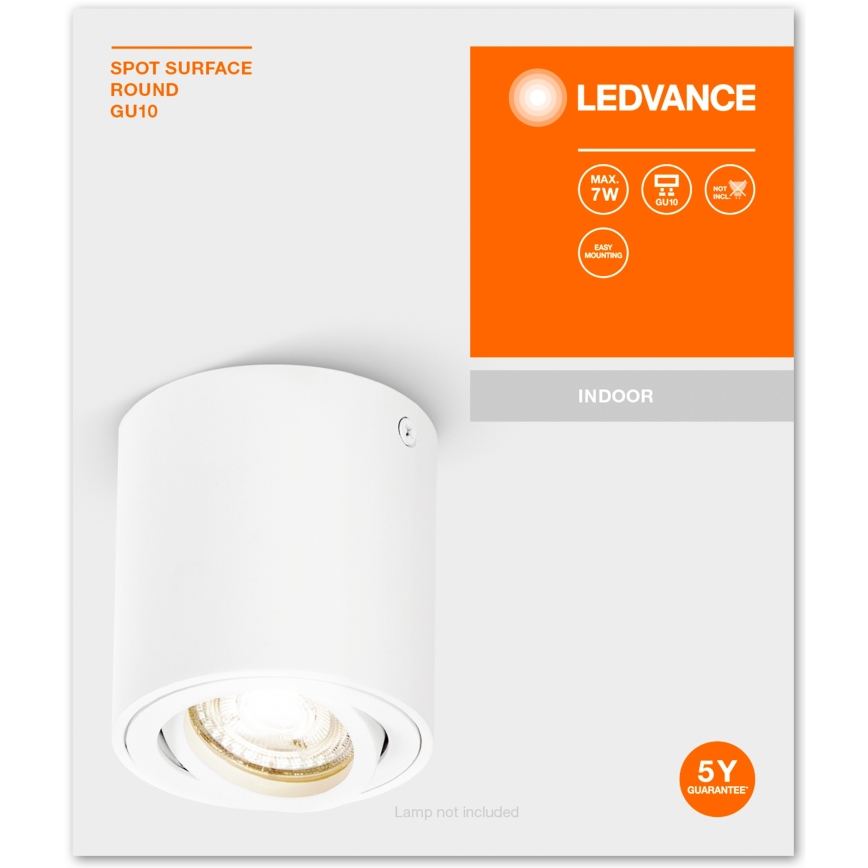 Ledvance - Спот SPOT 1xGU10/7W/230V бял