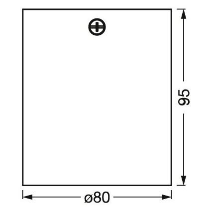 Ledvance - Спот SPOT 1xGU10/7W/230V бял