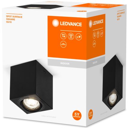 Ledvance - Спот SPOT 1xGU10/7W/230V черен