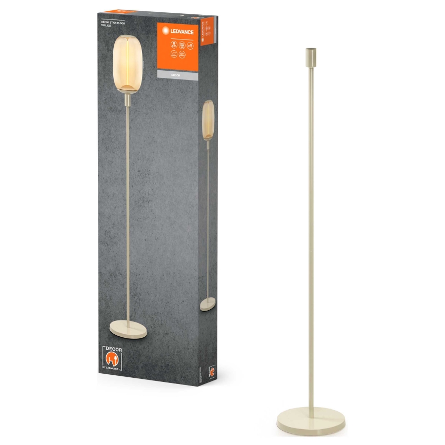 Ledvance - Стойка за лампа DECOR STICK 1xE27/40W/230V бежов