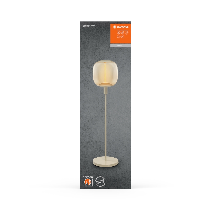 Ledvance - Стойка за лампа DECOR STICK 1xE27/40W/230V бежов