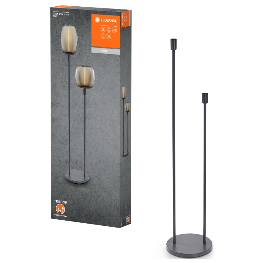 Ledvance - Стойка за лампа DECOR STICK 2xE27/40W/230V антрацит