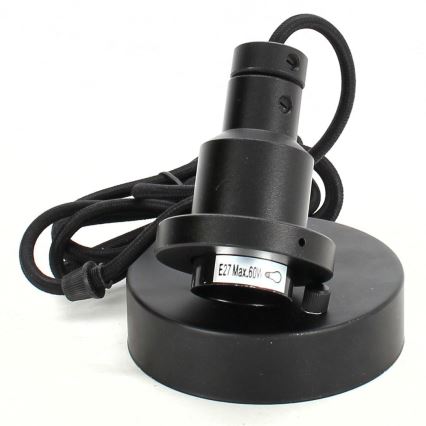 Ledvance - Висящ полилей PENDULUM 1xE27/60W/230V черен