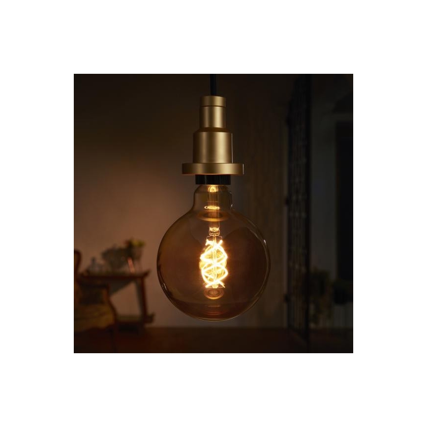 Ledvance - Висящ полилей PENDULUM 1xE27/60W/230V златист
