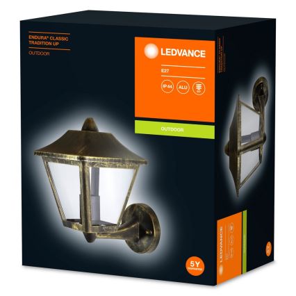 Ledvance - Външна, настенна лампа ENDURA 1xE27/60W/230V IP44