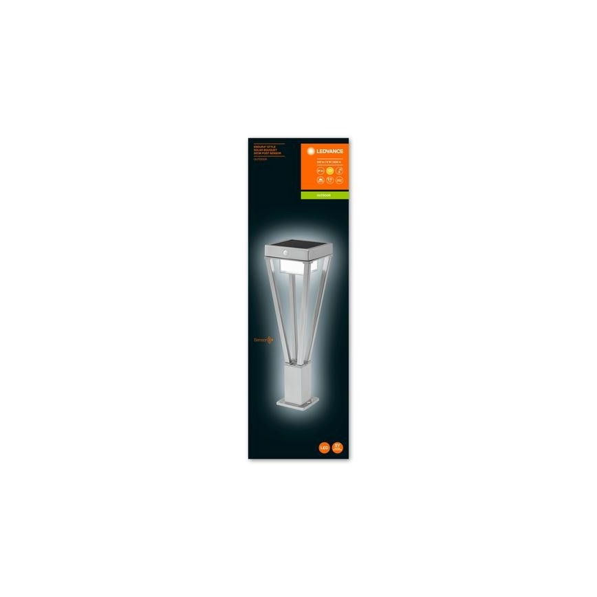 Ledvance - LED Външна соларна лампа с датчик BOUQUET LED/6W/3,7V 2200 mAh IP44