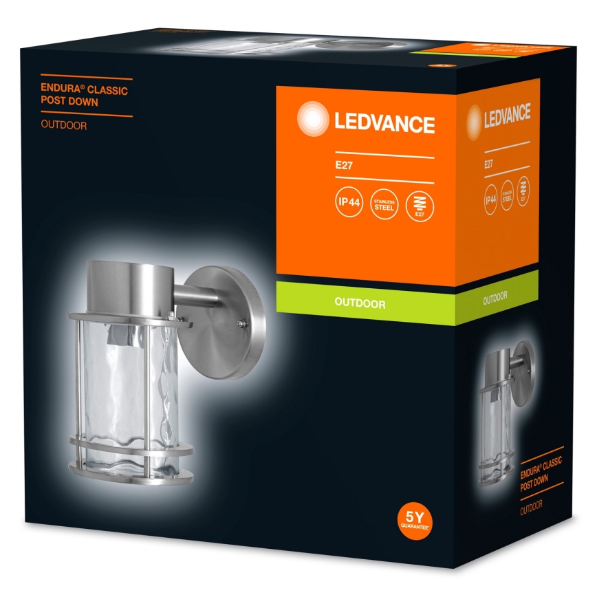 Ledvance - Външна стенна лампа ENDURA 1xE27/60W/230V IP44