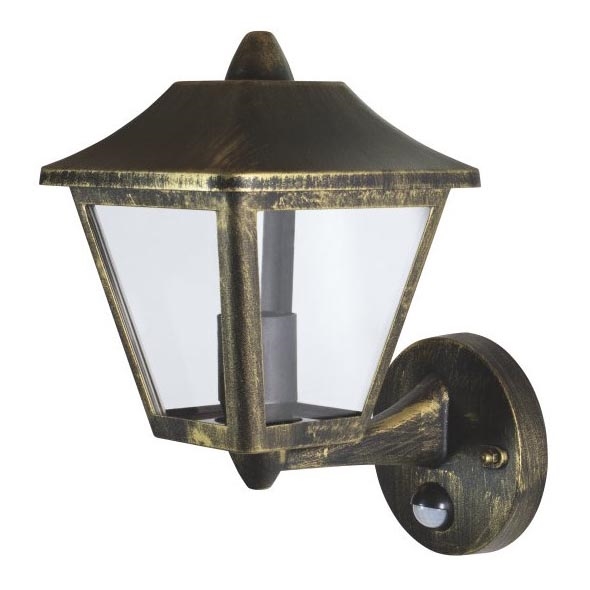 Ledvance - Външна стенна лампа със сензор ENDURA 1xE27 / 60W / 230V IP44
