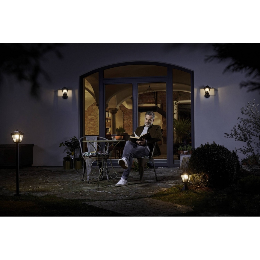 Ledvance - Външна стенна лампа със сензор ENDURA 1xE27 / 60W / 230V IP44