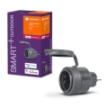 Ledvance - Външна умна розетка SMART+ PLUG 3680W IP44 SCHUKO
