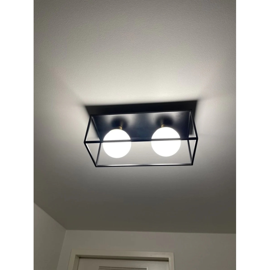 Ledvance - Външно стенно осветително тяло DECOR SQUARE 2xG9/28W/230V IP44