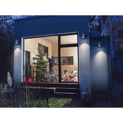 Ledvance - Външно стенно осветително тяло ENDURA CLASSIC 1xGU10/35W/230V IP44 сиво