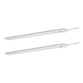 Ledvance - К-кт 2x LED Димируема лампа за под кухненски шкаф със сензор CABINET LED/11W/230V 3000K