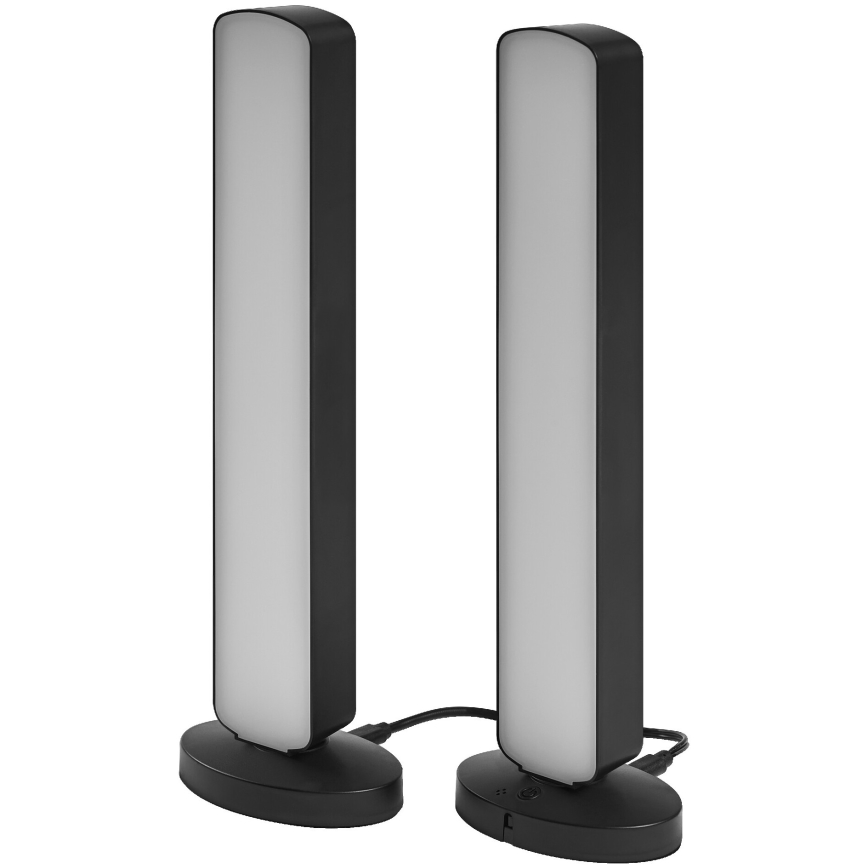 Ledvance - К-кт 2x LED RGBW Димируема настолна лампа MOOD LIGHT LED/4W/230V Wi-Fi + дистанционно управление