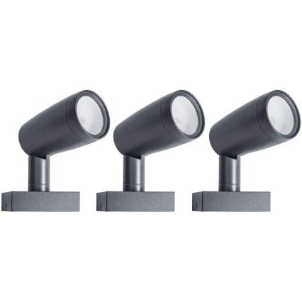 Ledvance - К-кт 3бр. LED RGB екстериорни лампи SMART+ SPOT 3xLED/4,5W/230V IP65 Wi-Fi