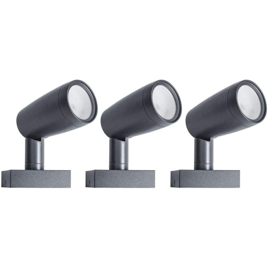 Ledvance - К-кт 3бр. LED RGB екстериорни лампи SMART+ SPOT 3xLED/4,5W/230V IP65 Wi-Fi