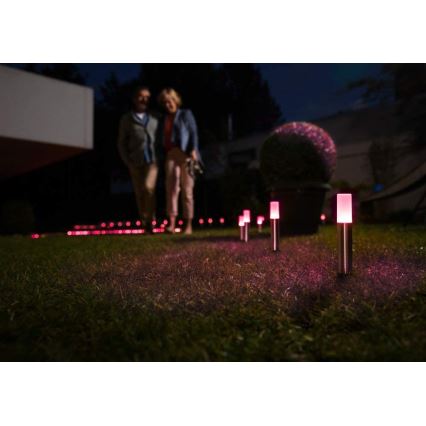 Ledvance - К-кт 5бр. LED RGBW екстериорни лампи SMART+ GARDEN POLE 5xLED/5,7W/230V IP65 Wi-Fi