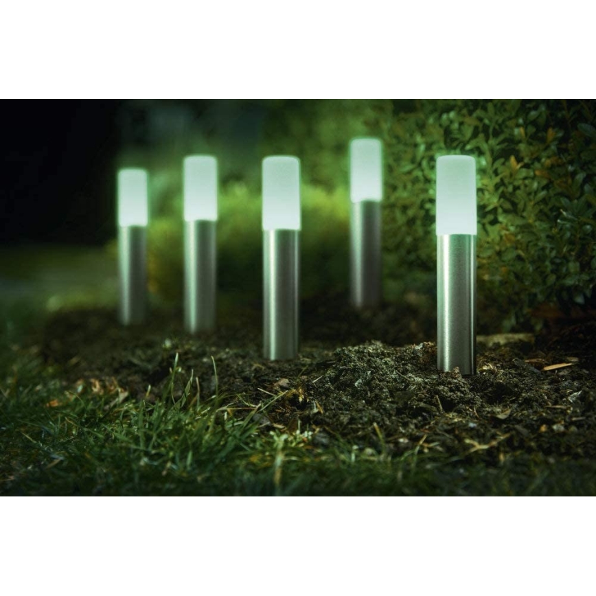 Ledvance - К-кт 5бр. LED RGBW екстериорни лампи SMART+ GARDEN POLE 5xLED/5,7W/230V IP65 Wi-Fi