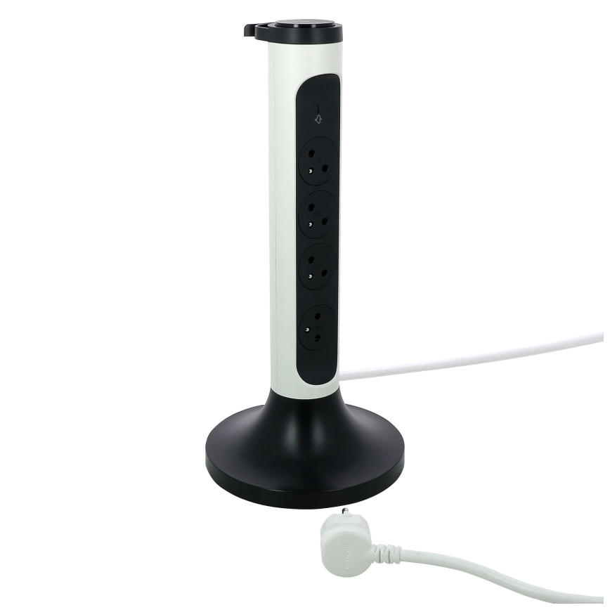 Legrand 049410 - Колона с контакти 230V/16A, 4x2P+T 2m