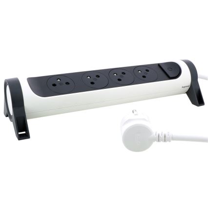 Legrand 049459 - Разклонител с превключвател 4Z Тип E 3m