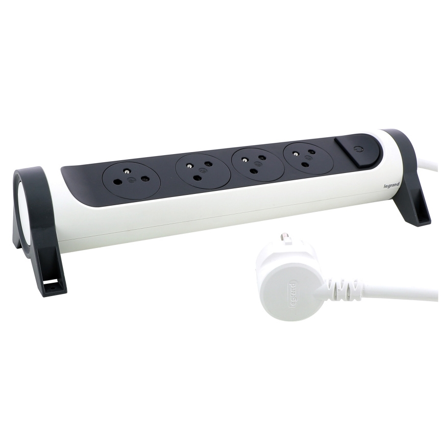 Legrand 049459 - Разклонител с превключвател 4Z Тип E 3m