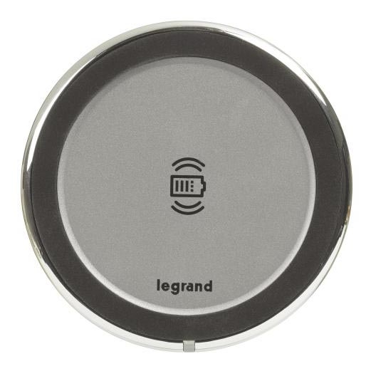 Legrand 077640L - Безжично зарядно устройство за плот 15W IP44