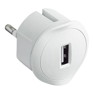 Legrand 50680 - Адаптер USB за контакт 230V/1,5A бял