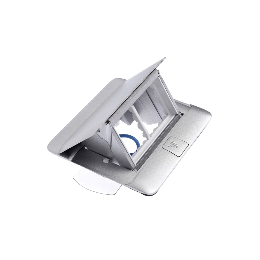 Legrand 54011 - Настолна рамка за контакт POP-UP 4M алуминий