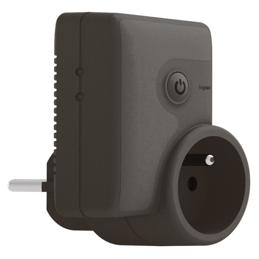 Legrand 64887 - Смарт мобилен контакт VALENA 230V Wi-Fi IP41 черен