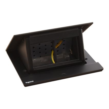 Legrand 654802 - Рамка с контакти за маса POP-UP 4M черен