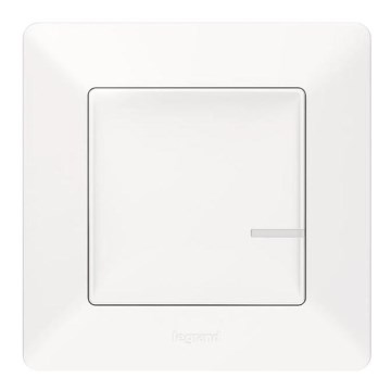 Legrand 752185 - Смарт безжичен превключвател с 1 бутон VALENA 230V Wi-Fi IP40