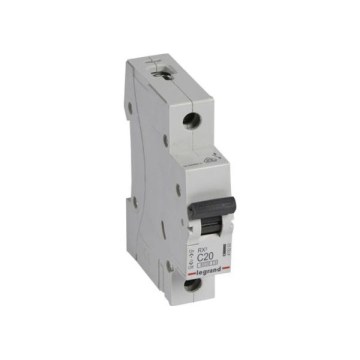 Legrand - Автоматичен прекъсвач 1-полюсен RX3 1P C 20A 6000A