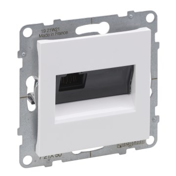Legrand - Безрамкова RJ45 Ethernet розетка SUNO бяла