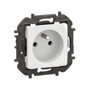 Legrand - Битова розетка без рамка 250V/16A NILOE бяла