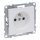 Legrand - Бяла битова розетка SUNO 250V/16A без рамка