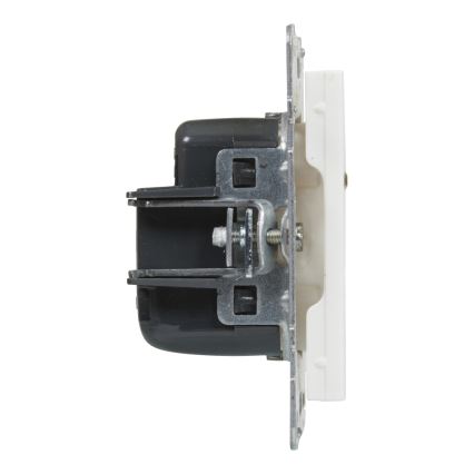 Legrand - Бяла битова розетка SUNO 250V/16A без рамка