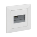 Legrand - бяла Ethernet розетка RJ45 с рамка SUNO