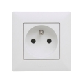 Legrand - Домашна розетка с рамка NILOE STEP 250V бяла