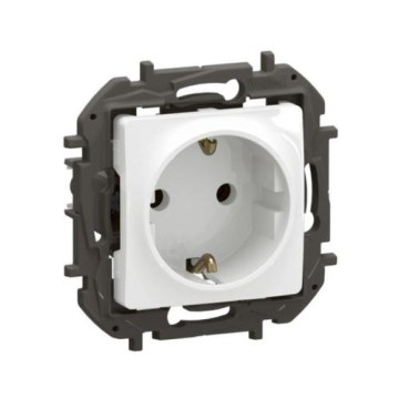 Legrand - Домашна SCHUKO розетка без рамка NILOE 250V бяла