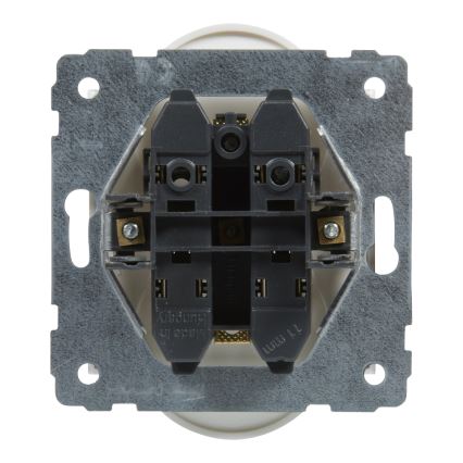 Legrand - Двойна домашна розетка без рамка SUNO 250V бяла