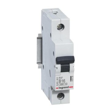 Legrand - Модулен 1-полюсен автоматичен прекъсвач RX3 1P B 16A 6000A