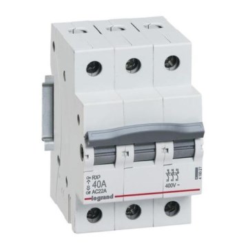 Legrand - Модулен разъединител RX3 40 A, 3-полюсен