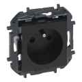 Legrand - Розетка без рамка 250V/16A NILOE STEP черна