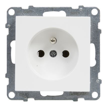 Legrand - Розетка за вграждане без рамка SUNO 250V бяла